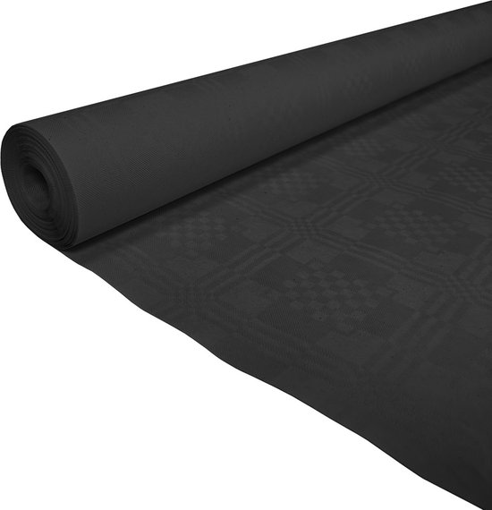 Zwart papieren tafelkleed op | bol.com