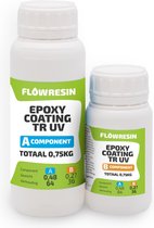 FLOW RESIN Epoxy Coating Transparant UV-0.75 kg