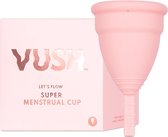 Vush Let's Flow Menstrual Cup - Super