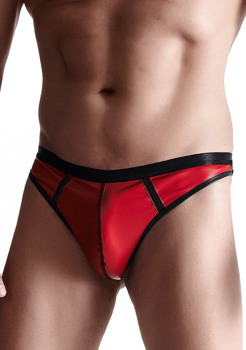 Goedkoopste Wetlook Men's thongs - Red
