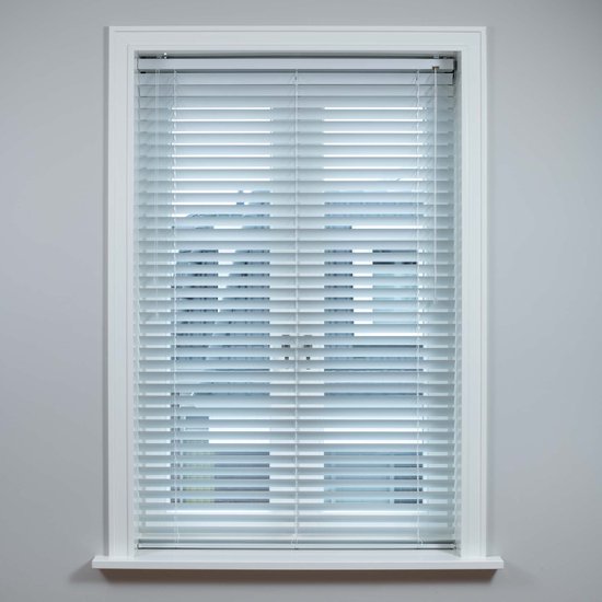 Dutchblinds Aluminium Jaloezieën 50mm Wit 190 x 180 cm