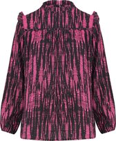 Open Blouse Fuchsia