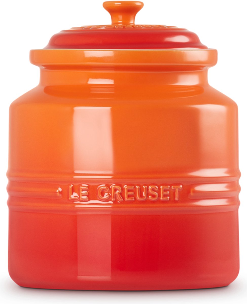 Le Creuset Koekjespot / Voorraadpot Oranjerood