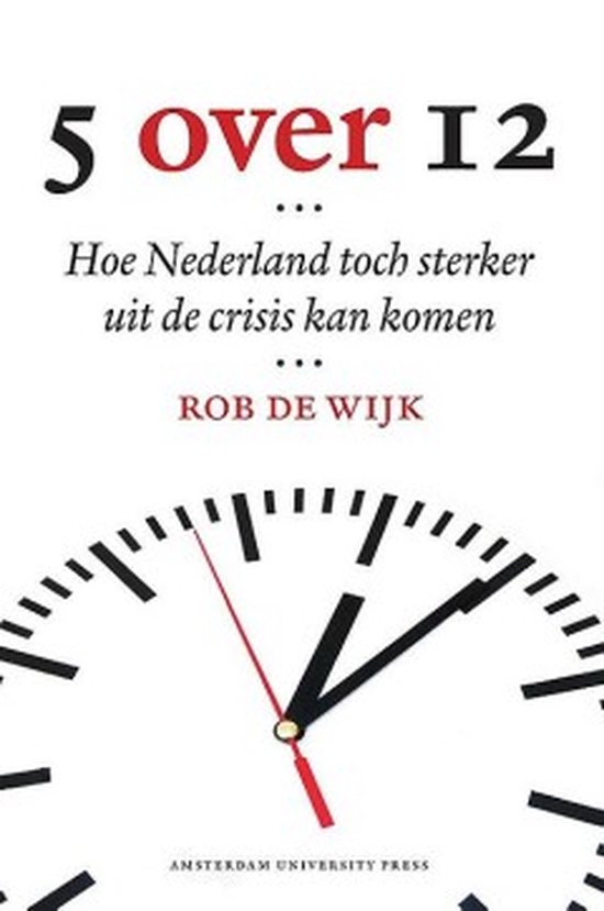 Cover van het boek 'Vijf over twaalf (5 over 12)' van Rob de Wijk