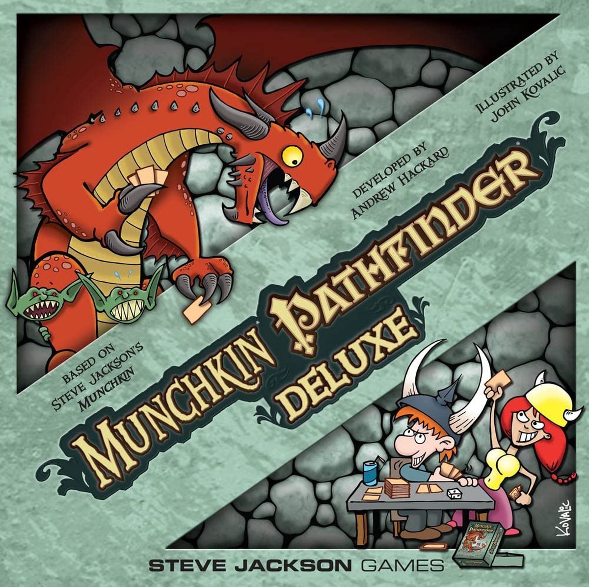 Munchkin Pathfinder Deluxe - Bordspel