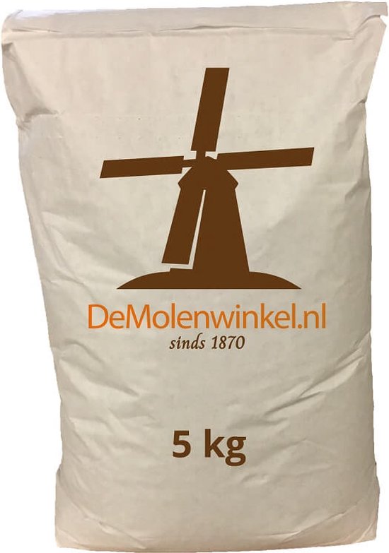 Biologisch Lijnzaad bruin 5 kg - DeMolenwinkel.nl