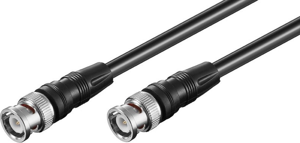 BNC Aansluitkabel - 75 Ohm - 20 meter - Zwart