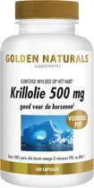 Golden Naturals Krillolie 500 mg (180 softgel capsules)