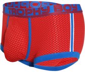 Andrew Christian Trophy Boy Mesh Boxer Rood