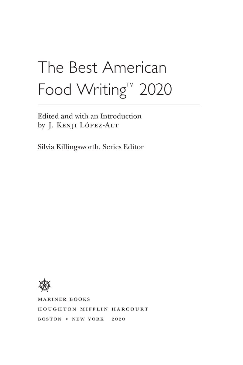 Best American - The Best American Food Writing 2020 (ebook), Silvia  Killingsworth |... | bol.com