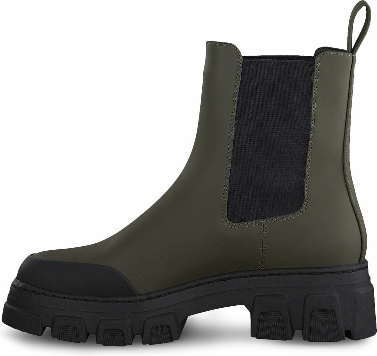 Tamaris Veterboots groen - Schoenen.nl