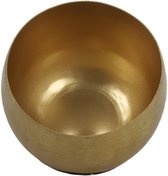Non-branded Waxinelichthouder Obion 10,5 X 9,5 Cm Staal Goud