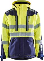 Blaklader High Vis shelljack 4496-1918 - High Vis Geel/Marineblauw - 4XL