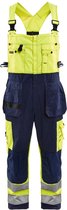 Blaklader Bretelbroek High Vis 2603-1860 - High Vis Geel/Marineblauw - C144