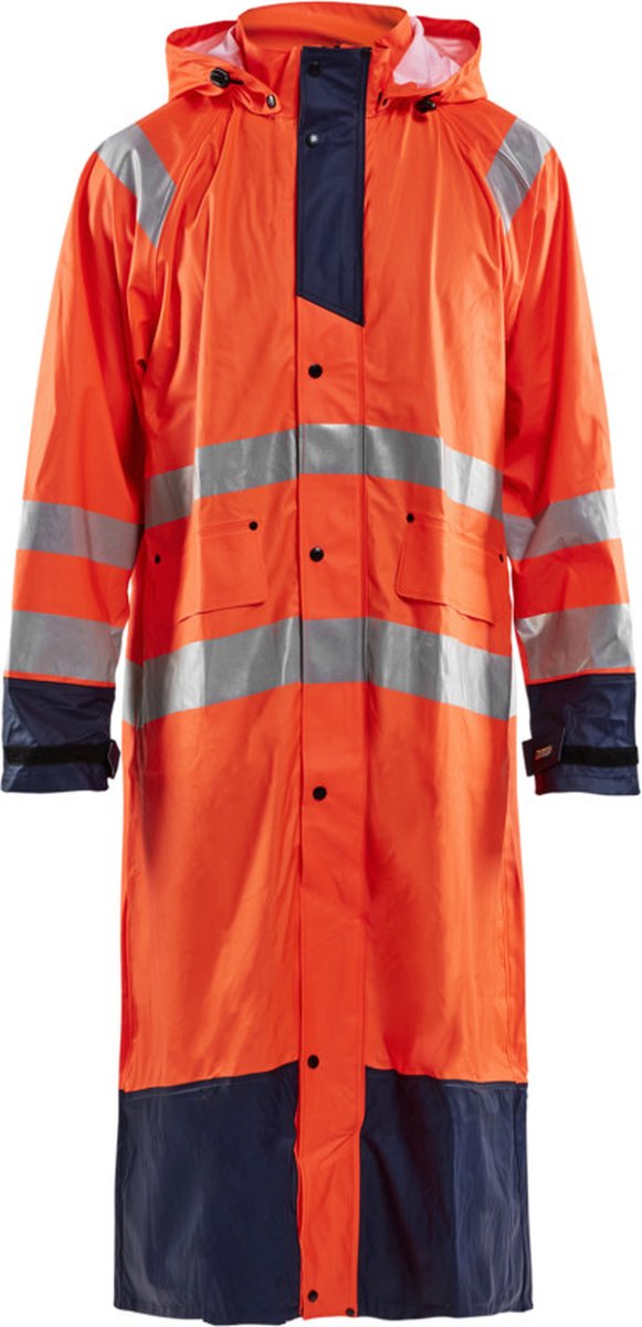 Blaklader Regenjas High Vis LEVEL 1 4325-2000 - High Vis Oranje/Marineblauw - L