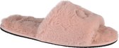 Calvin Klein Slipper Sandal Fur HW0HW00634-TBP, Vrouwen, Roze, Pantoffels, maat: 36