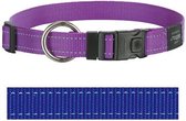 Rogz For Dogs Lumberjack Halsband - Blauw - 25mm x 43-73cm