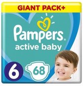 Pampers Active Baby Luiers Maat 6 - 68 Luiers