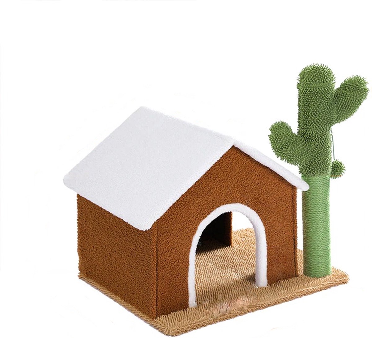 Kerstboom Kattenhuis - Jonge Katten Meubilair Materiaal Set