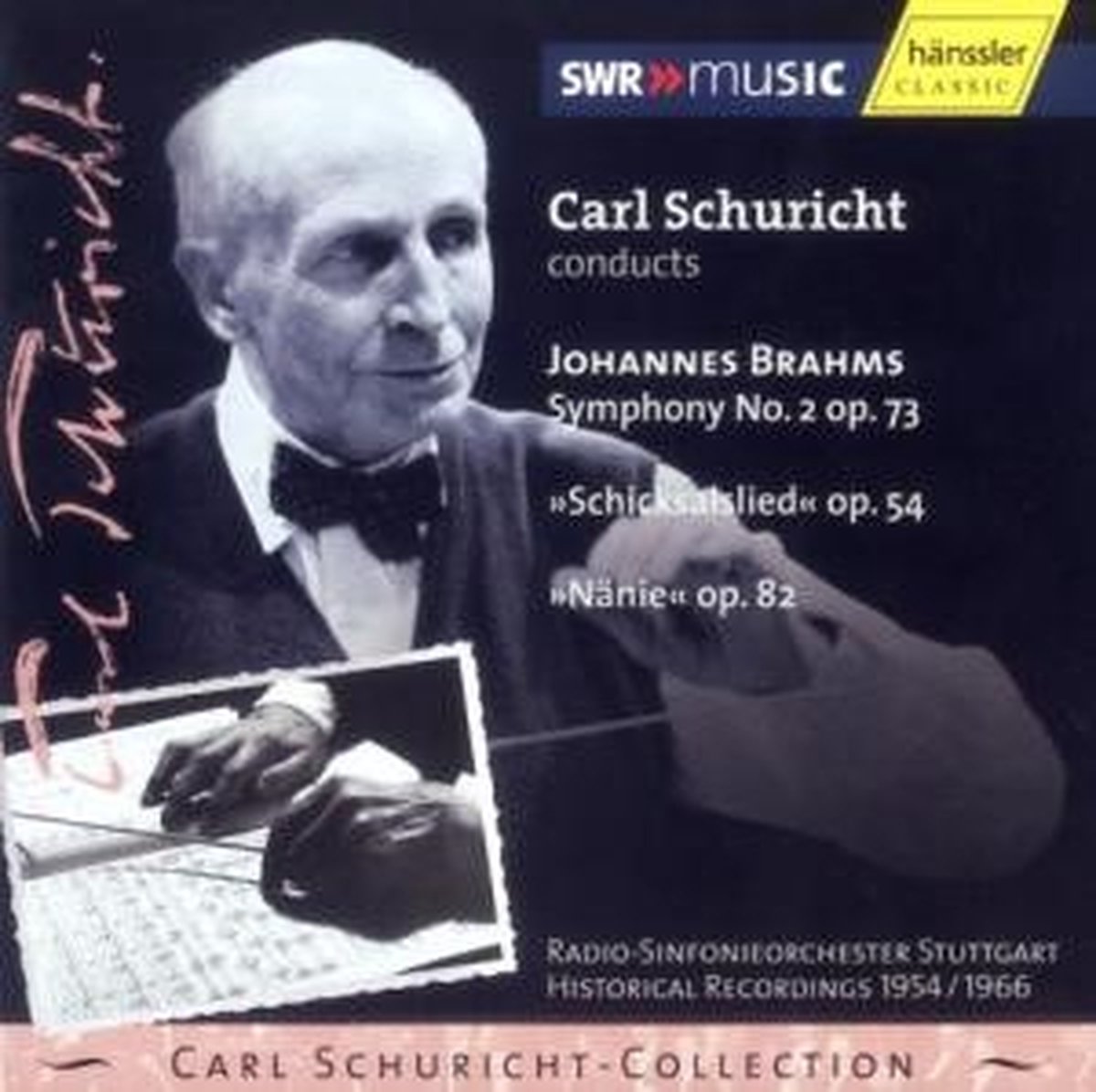 Radio-Sinfonieorchester Stuttgart, Carl Schuricht - Brahms: Symphony No.2 (CD)