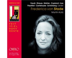 Frederica Von Stade, Martin Katz - Liederabend (Live 18, August 1986) (CD)