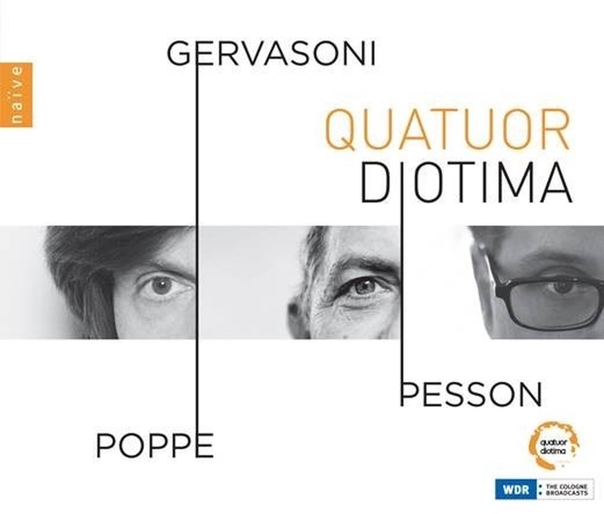 Quatuor Diotima - Stefano Gervasoni, Gérard Pesson, Enno Poppe (3 CD)