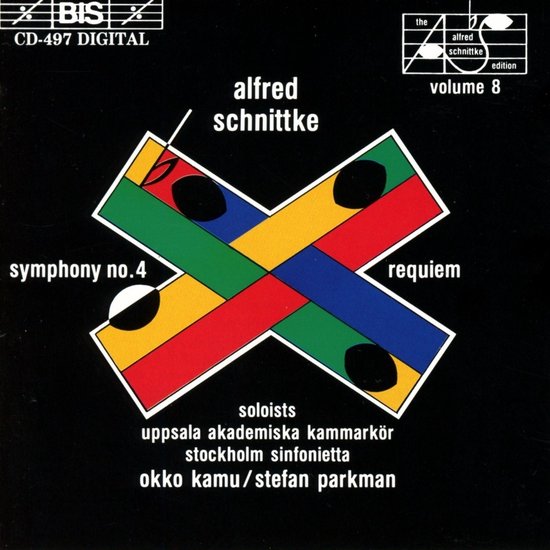 Uppsala Academic Chamber Choir& Stockholm Sinfonietta - Schnittke: Symphony No. 4 | Requiem (CD)