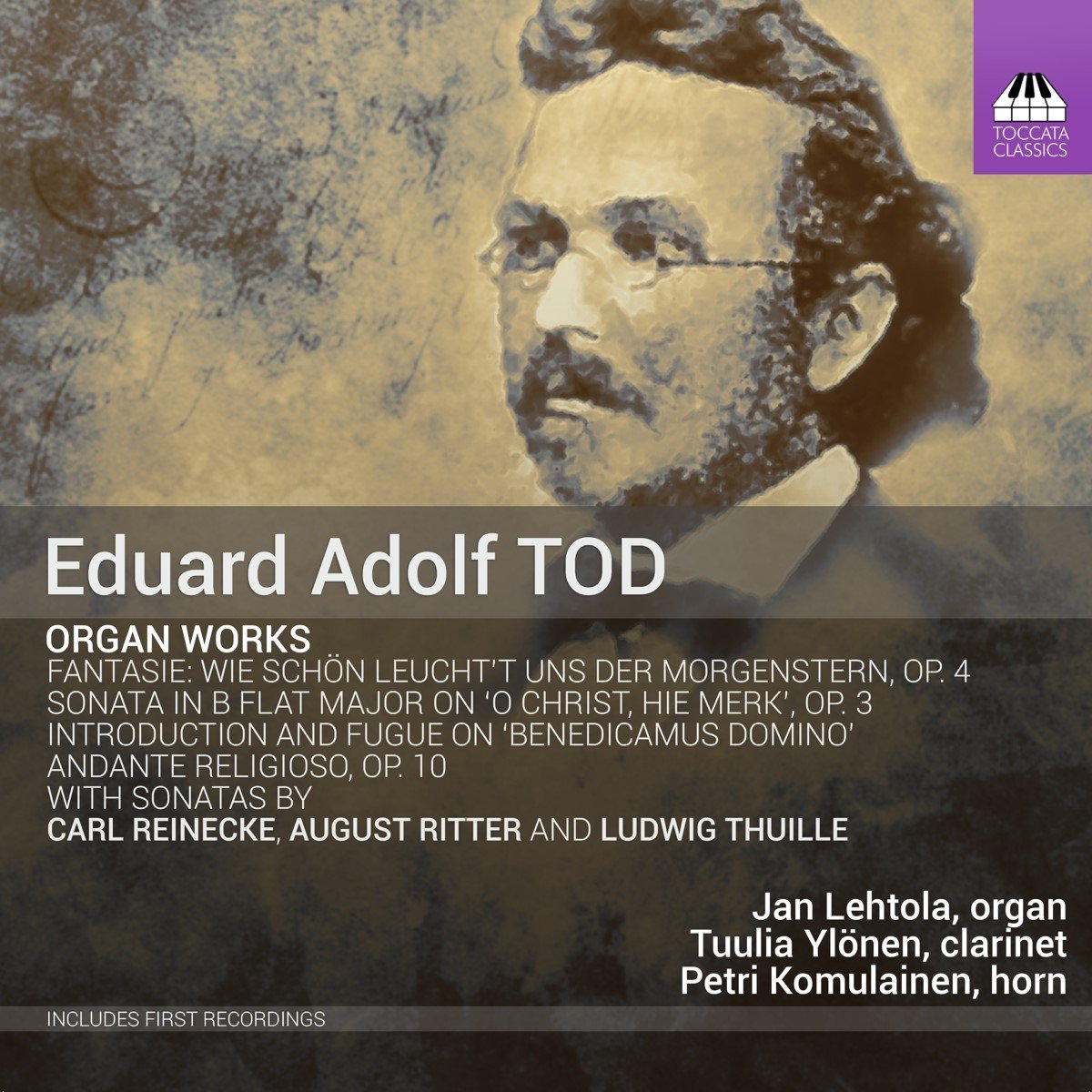 Jan Lehtola, Tuulia Ylönen, Petri Komulainen - Tod: Organ Works (CD)