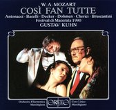 Orchestra Filarmonica Marchigiana, Gustav Kuhn - Mozart: Cosi Fan Tutte (3 CD)