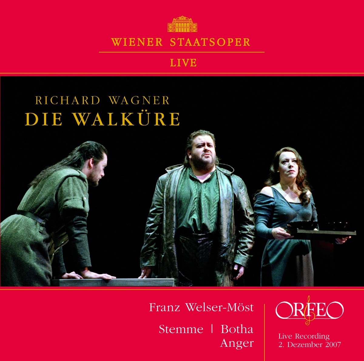 Orchester Der Wiener Staatsoper, Franz Welser-Möst - Wagner: Die Walküre (CD)