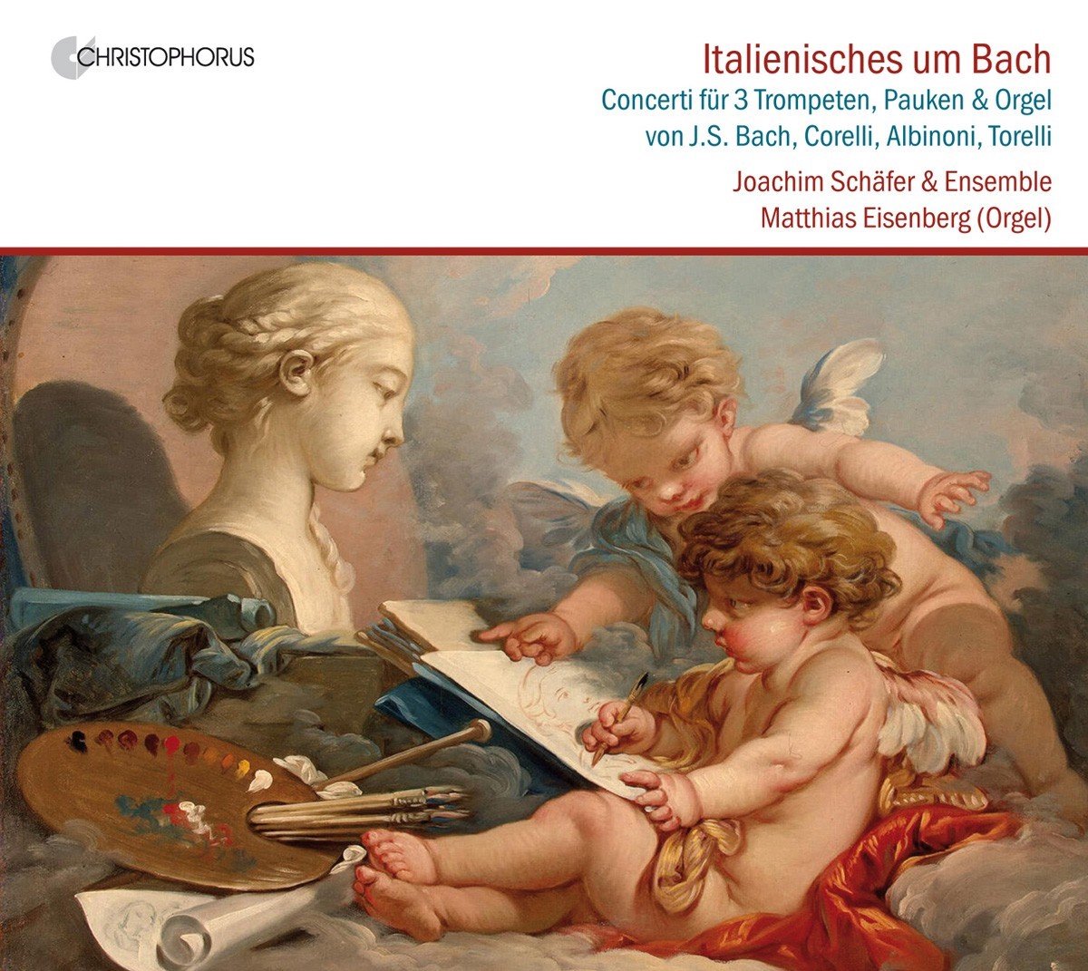 Trompetenensemble Joachim Schäfer - Italienisches Um Bach (CD)