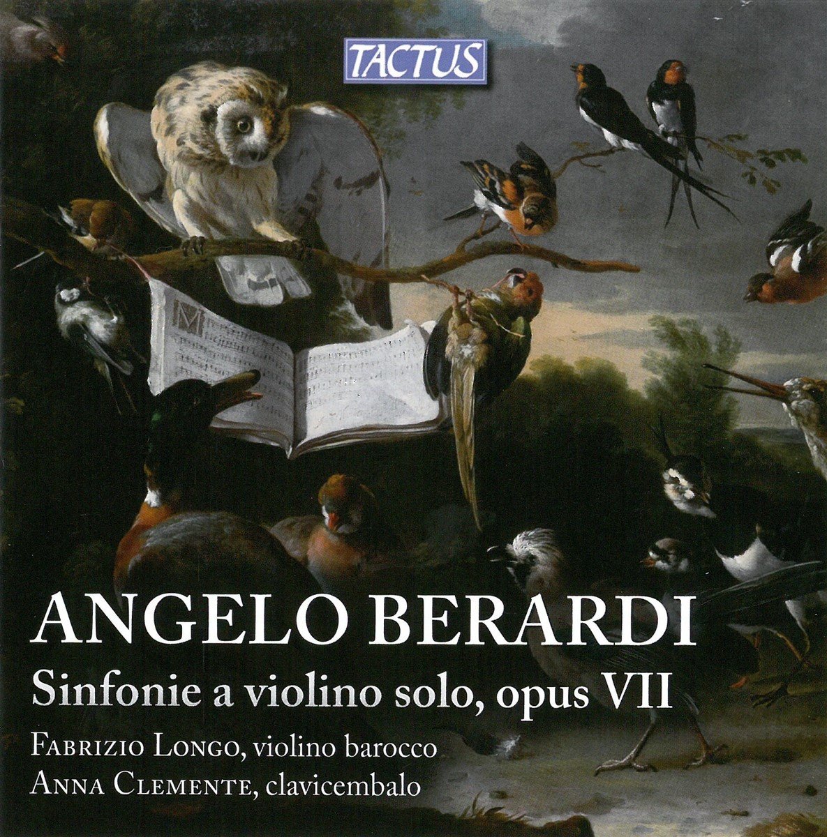 Fabrizio Longo & Anna Clemente - Berardi: Sinfonie A Violino Solo Op. VII (CD)