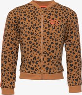 TwoDay meisjes vest met luipaardprint - Maat 98/104