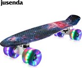 Mini Skateboard - Pennyboard - Paars - Skaten - Trashers - Longboard - Kinderen