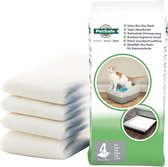 PetSafe® Replacement Pee Pads - Wegwerp plaskussens - Inhoud 4 stuks - Geschikt voor het PetSafe® Deluxe Crystal Kattenbaksysteem - Scoopfree - 4-pack