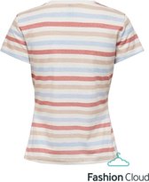 ONLY  Edna S/S Stripe Tee Box Jrs Cashmere blue MULTICOLOR XS