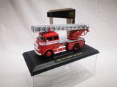Daf A1600 1962 "Brandweer Leeuwarden" Rood 1-43 Lucky Diecast