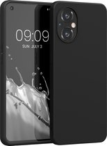 kwmobile telefoonhoesje voor OnePlus Nord N20 5G - Hoesje voor smartphone - Back cover in mat zwart