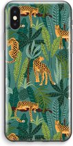 Case Company® - iPhone XS Max hoesje - Luipaard 2 - Soft Case / Cover - Bescherming aan alle Kanten - Zijkanten Transparant - Bescherming Over de Schermrand - Back Cover