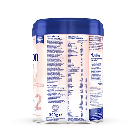 Nutrilon Duobalans 2 - Flesvoeding Vanaf 6 Maanden - 800g van Merkloos — afbeelding 2