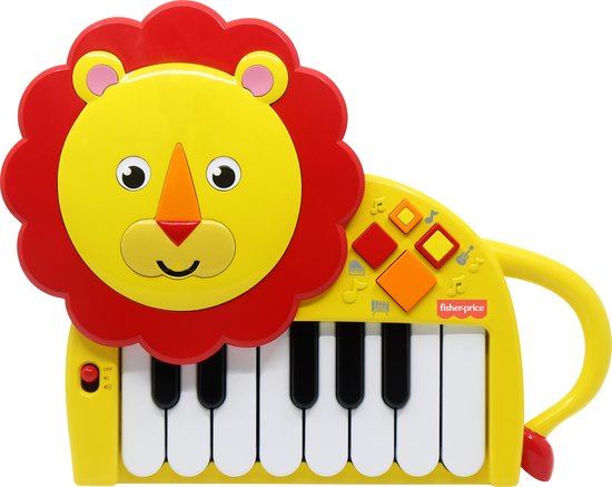 Ithaca Sceptisch aanpassen Fisher-Price Piano Leeuw - Interactief speelgoed - Spelend Leren -  Kinderliedjes –... | bol.com
