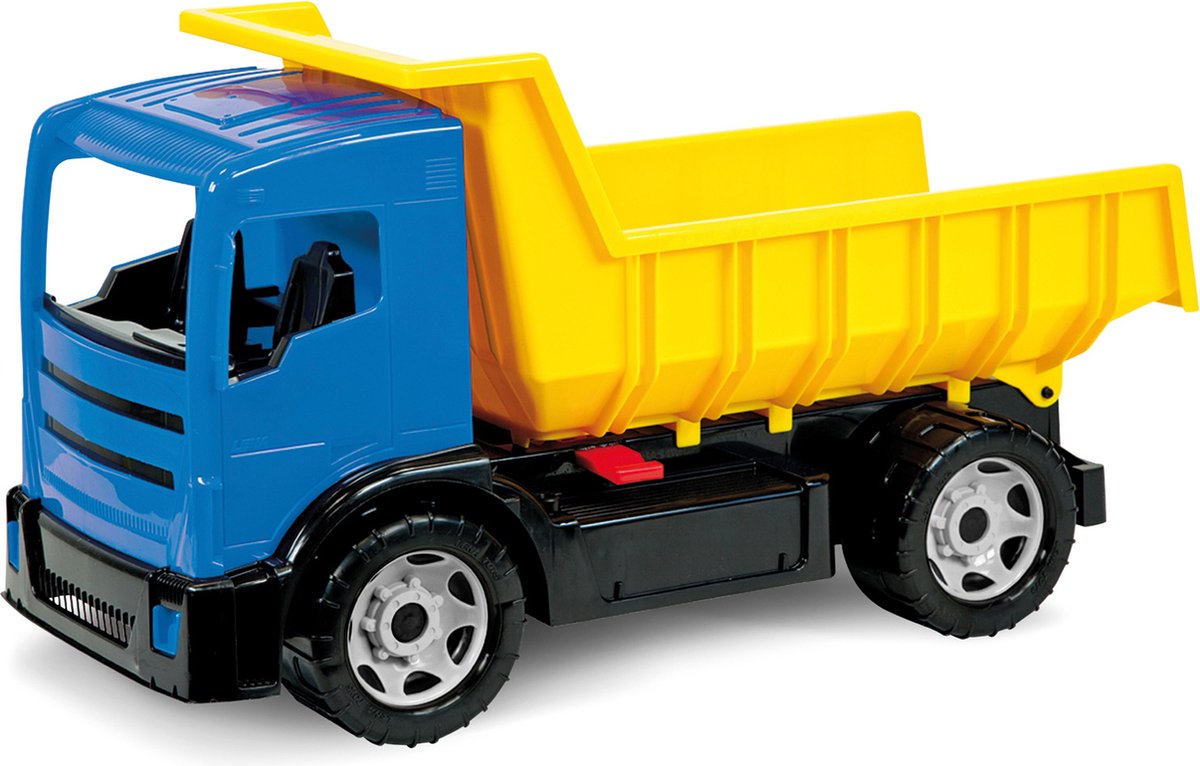 Vrachtwagen Lena Met Laadbak - Rood/Geel