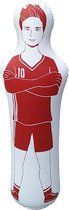 Opblaasbare Trainingspop - Voetbal Air Dummy - Goalie - Opblaasbaar - Jeugdvoetbal Trainingsmiddel - 160cm Hoogte - Rood - PVC