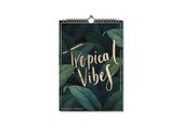 Editoo Tropical Vibes - Verjaardagskalender - A4 - 13 pagina's