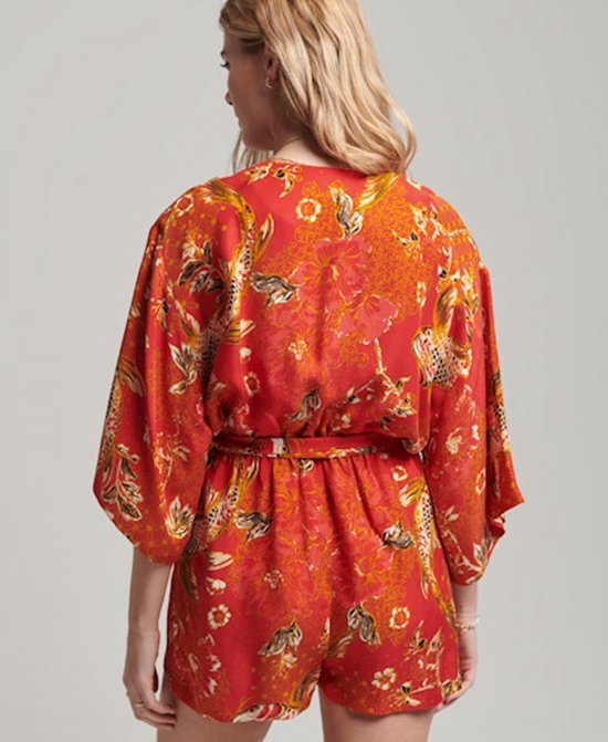 Superdry Femme Vintage Kimono Combishort