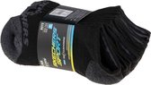 Skechers 6pk No Show Socks S108263-BLK, Vrouwen, Zwart, Sokken, maat: 36-40