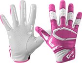 Cutters | American Football | S451 Receiver Handschoenen | Volwassenen | Roze | Medium