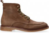 Van Dalen  - Veterboot suede - Green - 46