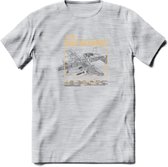 A-10 Warthog Vliegtuig T-Shirt | Unisex leger Kleding | Dames - Heren Straaljager shirt | Army F16 | Grappig bouwpakket Cadeau | - Licht Grijs - Gemaleerd - XL