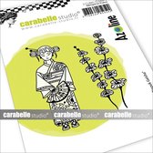 Carabelle Studio Cling stamp A7 Zinouk Geisha